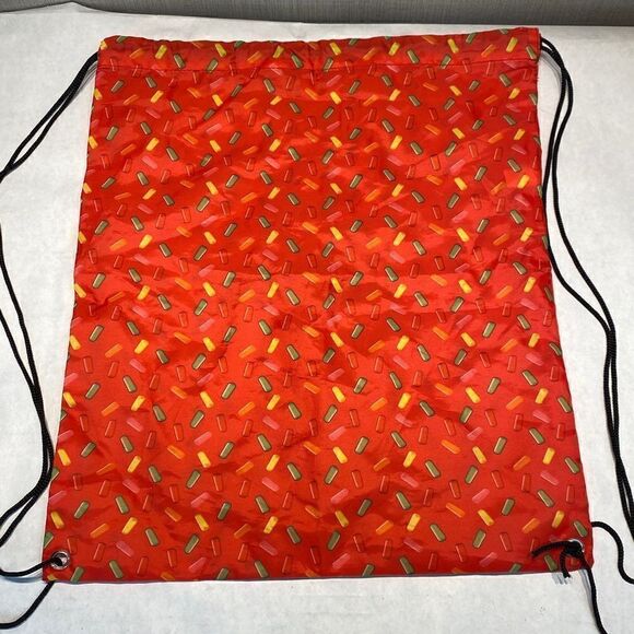 Mike & Ike Cinch Sack Candy Bag Drawstring Backpack - Picture 6 of 6